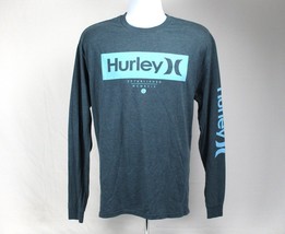 Hurley Long Sleeve Crew Neck T-Shirt Men&#39;s XL Lightweight Casual Graphic... - £19.66 GBP