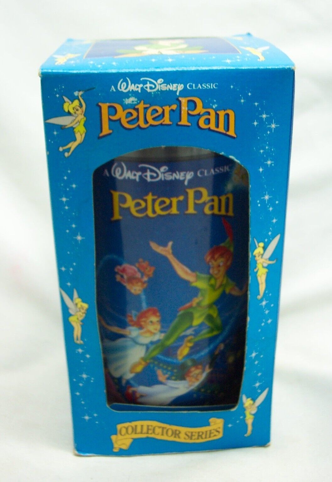 VINTAGE Walt Disney PETER PAN Plastic Collector's Drinking Cup BURGER KING NEW - $18.32