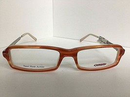 New CARRERA CA 6135 S2A 53mm Rectangular Men&#39;s Women&#39;s Eyeglasses Frame Italy - £78.17 GBP