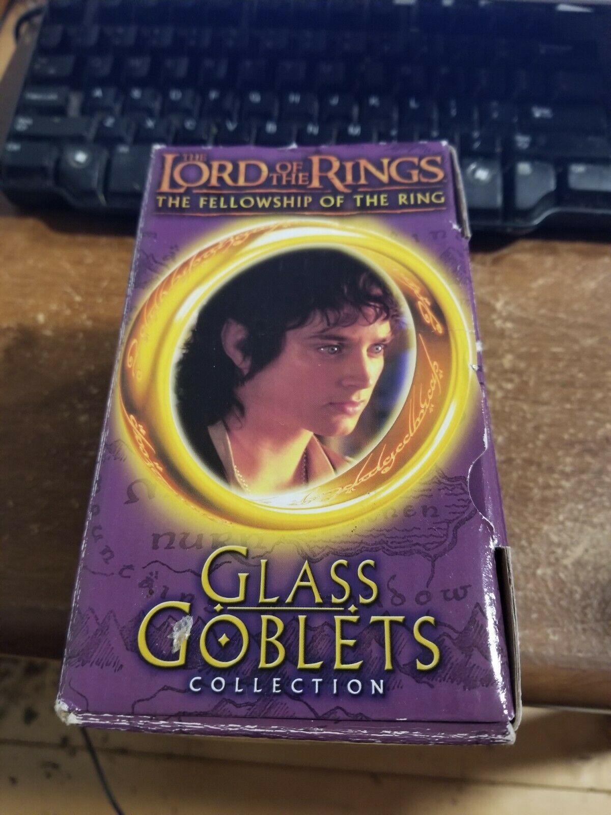 Lord of the Rings Glass Goblet Collection - Frodo the Hobbit  in box - $7.91