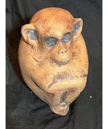 Artist Signed Studio Art Pottery Monkey Jungle Animal Sculpture Figure S... - $3,032.04 MXN