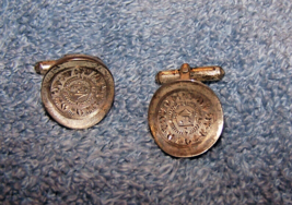 Round Sterling Silver Cufflinks Marked 925 &amp; IMD-Lot CL 4 - £11.19 GBP