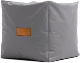 Square Bean Bag Chair Cover (No Filler) Waterproof Durable Pvc Beanbag Cover For - £55.85 GBP