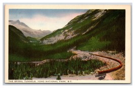 Spiral Tunnels Yoho National Park British Columbia Canada UNP WB Postcard O16 - £1.54 GBP