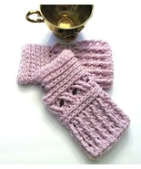 Fingerless Gloves, Mittens, Crochet, Handmade,Lace, Knit, Gift, Wrist Wa... - £19.93 GBP