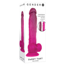 Gender X Sweet Tart Color-Changing 8.25 in. Realistic Silicone Dildo With Balls  - £44.29 GBP