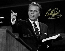 Rev Billy Graham Signed Photo 8X10 Rp Autographed Picture Reverend - £15.70 GBP