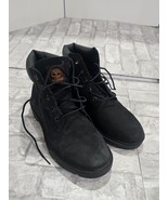 Timberland Premium Nubuck 6 Inch Boots Junior Size US 6 Black - $476.67 MXN