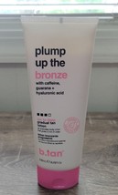 b.Tan Plump Up The Bronze Tan To Deep Gradual Tan Lotion 8 oz Full Size NEW - £11.41 GBP