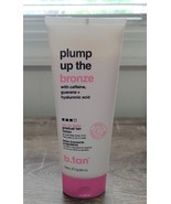 b.Tan Plump Up The Bronze Tan To Deep Gradual Tan Lotion 8 oz Full Size NEW - $14.80