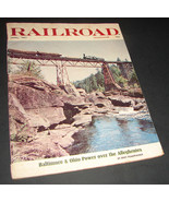 RAILROAD MAGAZINE April 1967 B&amp;O Over The Alleghenies Train Locomotive v... - $14.50