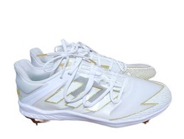 Adidas Adizero Afterburner 7 EG5631 Mens Size 14 White Gold Baseball Cleats - €61,64 EUR