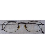 Vintage Black Bronze Tone Wire Frame Eye Glasses - $5.99