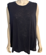 Athleta Navy blue Sleeveless Scoop Neck Top Size 2X - €20,29 EUR