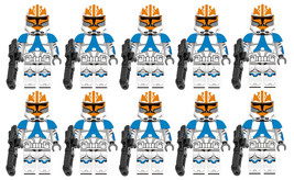 Star Wars Ahsoka Tano 332nd Clone Trooper Army Set 10 Minifigures Lot - $16.68