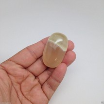 136 cts Honey color calcite perfectly polished cabochon from Pakistan ,Ca14 - £29.89 GBP