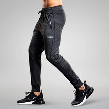 Men&#39;s Running Pants Quick-Dry moderate thickness Casual Trousers  Pants With Zip - £88.09 GBP