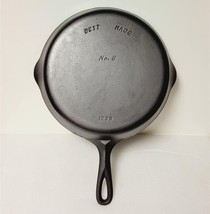 Griswold/Sears Best Made #8 Cast Iron Skillet  1238 - Fully Restored - £122.21 GBP