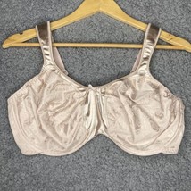 Bali 3562 Full Coverage Bra Smoothing Comfort Underwire Unpadded Peach Nude 40DD - £7.86 GBP