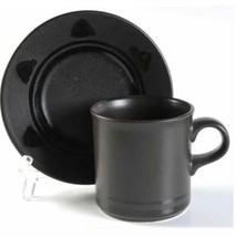 Midnight Sun by Pfaltzgraff COFFEE TEA CUP &amp; SAUCER 3 3/8&quot; H - £10.09 GBP