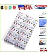 Stylish Silver Paper Clips - 10 Boxes, 1,000 Durable Clips for Organization - $27.89 CAD