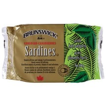10 Cans of Brunswick Sardines with Hot Peppers 106g Each -Free Shipping - £32.72 GBP