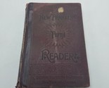 Vintage Book 1884 The New Franklin Fifth Reader - Tantor Brothers HC - $7.97