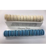 Blueberry &amp; Vanilla Macaron Bites - 24 Count | Gourmet French Macarons w... - $54.37 CAD