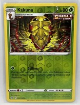 Pokemon Kakuna Reverse Holo Pokemon TCG Card 2/198 Sword &amp; Shield Chilling Reign - £1.48 GBP