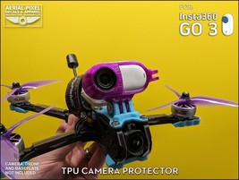 Insta360 Go 3 Protector and Camera Mount (GoPro Style Fingers) - 10 Colors - $14.95