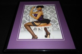 Teairra Mari 2012 Stockings Heels Lingerie Framed 11x14 Photo Display - £27.18 GBP