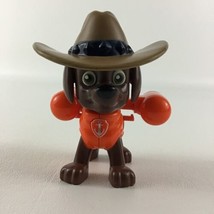 Paw Patrol Pups Save Dude Ranch Action Pack Pup Cowboy Zuma Figure Spin Master - $21.73