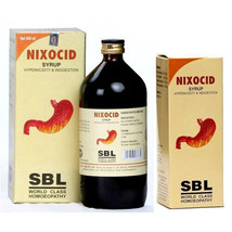 SBL Homeopathy Nixocid Syrup 115ml, 500ml | Digestive Health | Multi Pac... - $15.18+