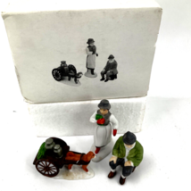 Department 56 Alpine Villagers Set Of 3 Heritage Collection Alpine Village Euc - £23.73 GBP