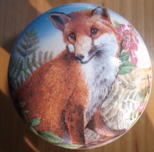 Cabinet Knobs Knob Fox Family #1 Red Wildlife - £4.17 GBP