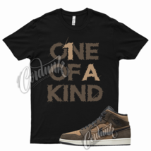 Black 1OAK T Shirt for Air J1 1 Mid Brown Earth Tone Mocha 10 Chocolate - £20.49 GBP+