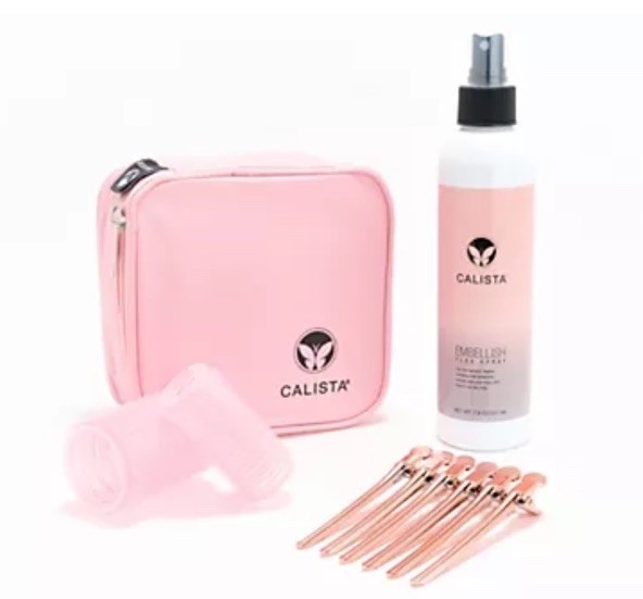 Calista Volumizing Self Grip Rollers Curlers Clips Case Long Medium Flex... - $39.48