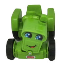 2016 Mattel Fisher Price Little People Helpful Harvester Tractor Green W... - $10.89