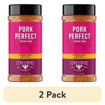 Fire &amp; Smoke Society Pork Perfect Spice Blend, BBQ Rub, 10.7 Ounce | 2 Pack - $24.99