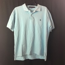 Mens USPA US Polo ASSN Shirt Short Sleeve Large Light Blue - £8.21 GBP