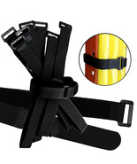 100 Quantity Durable Hook &amp; Loop Reusable Cable Tie Down Straps Buckle 2... - £38.00 GBP