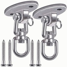 Swing Hangers Permanent Antirust Sus304 Stainless Steel Heavy Duty 360 S... - £36.08 GBP