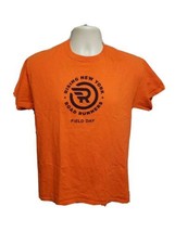 Rising New York Road Runners Field Day Adult Medium Orange TShirt - £15.72 GBP