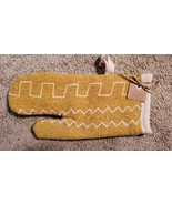 Mud Pie Mustard Woven Oven Mitt NWT - £11.87 GBP