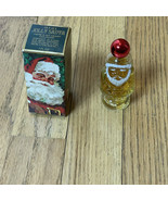 Vintage Avon Jolly Santa Here&#39;s My Heart Cologne 1 Fl. oz. NOS In Box - $18.50 CAD