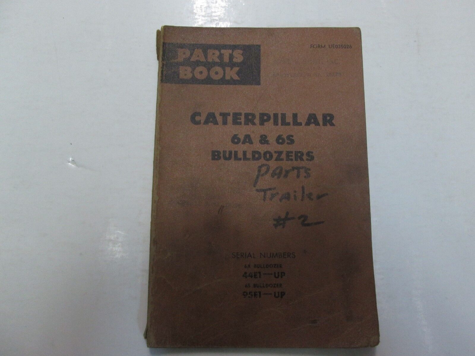 Caterpillar 6A 6S Bulldozers 44E1 95E1 Parti Libro Manuale Minori Wear S... - $10.45