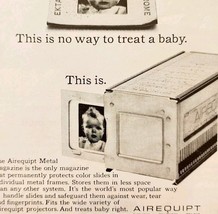 1965 Airequipt Metal Photo Magazine Advertisement Photograph Storage E91D - $19.99