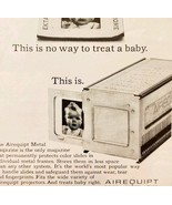 1965 Airequipt Metal Photo Magazine Advertisement Photograph Storage E91D - $368.02 MXN