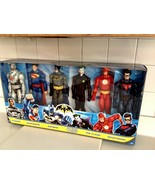 DC Super Heroes Comic 12&quot;, 6 Pack Batman Superman Joker Flash Cyborg Nig... - $262.22 CAD