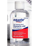 GLYCERIN USP 99.5% Pure vegetable based for Skin Lips Hand Emollient 6 o... - £15.61 GBP